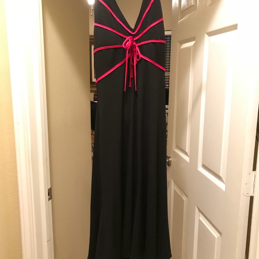 Halter evening dress